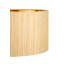 Stellan Slubbed Faux Silk Gold Lined Cylinder Drum Shade (Uno)-103119015
