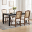 Chaises de salle à manger en rotin Evgenia-361783044