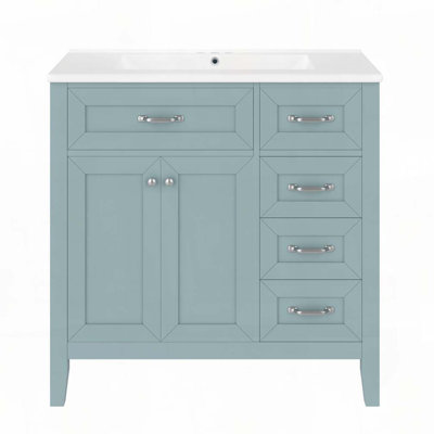 36" Bathroom Vanity with Sink Combo