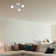 Delph Glass Semi Flush Mount