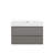 36'' Single Bathroom Vanity with Ceramic Top-92615217