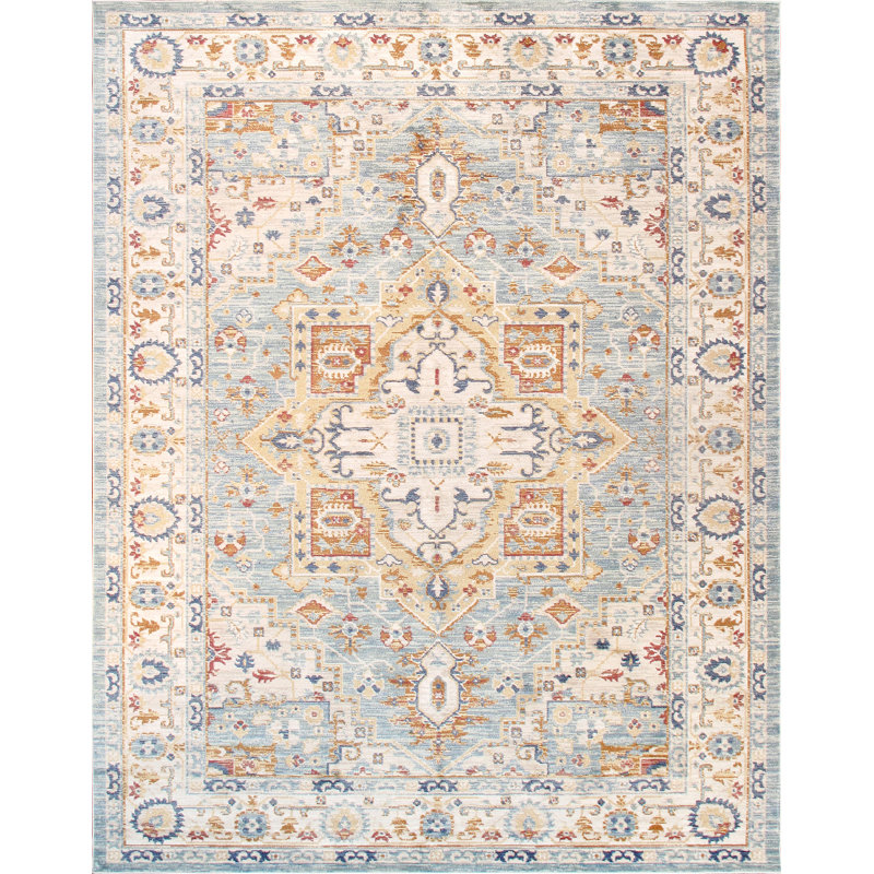Heritage Geometric Indoor Rug, Rectangle 3'11" x 5'7"