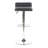 Denada Swivel Upholstered Adjustable Height Counter Stool