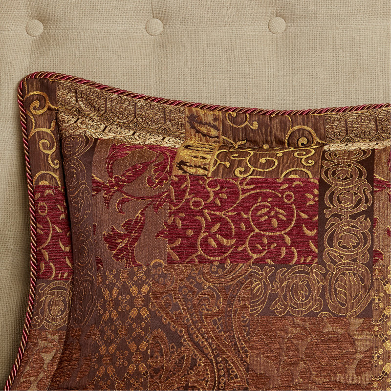 Ensemble d'édredon luxueux très grand avec jacquard en chenille, literie 4 pièces pour les chambres élégantes et confortables