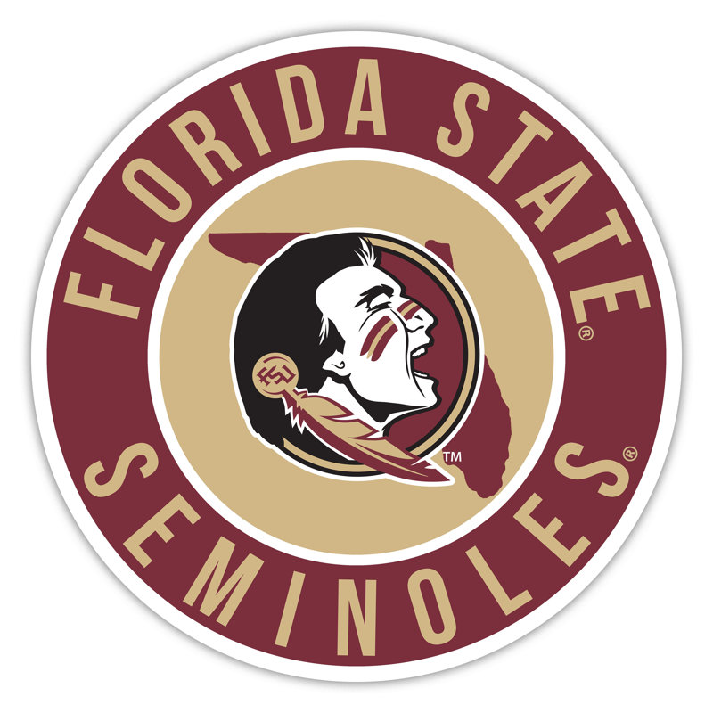 Florida State Bright Line - Cercle de 16 po avec State