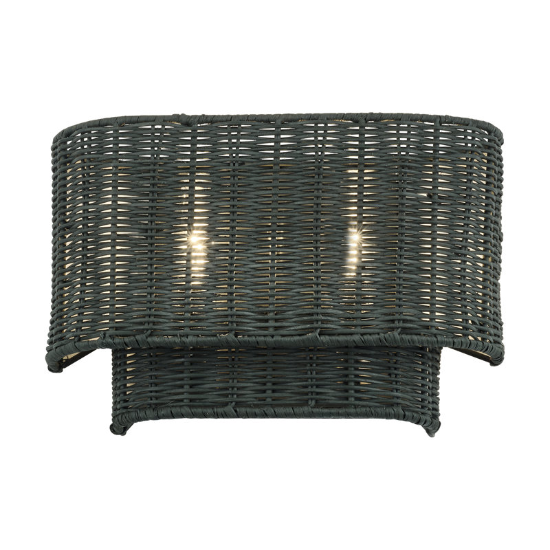 Applique murale en nickel brossé 2 lumières Arsdale