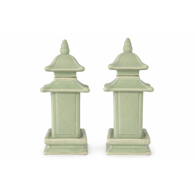 Mini Soft Green Pagodas