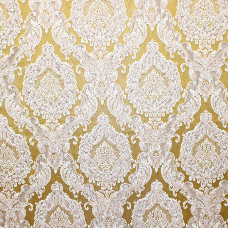 Damask Jacquard | Varley Fabric, Gold