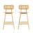 Bari Indoor Barstool, Natural Finished, Set Of 2-1755940713