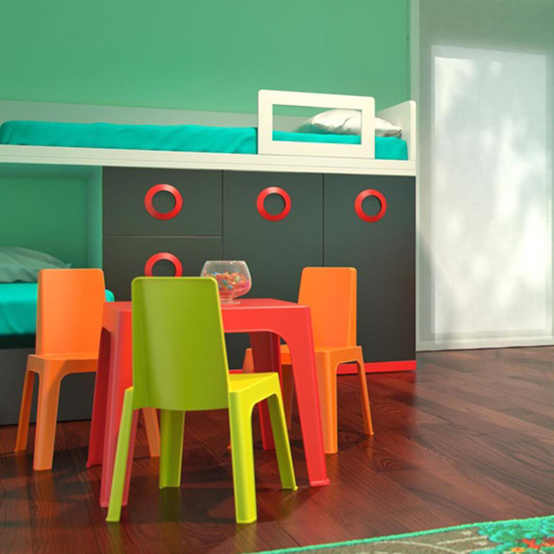 Children's Outdoor Table / Chair, Red
