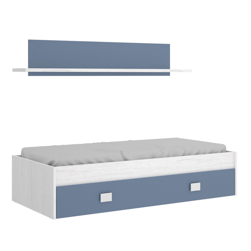 Newquay Daybed with Storage Included, Blue