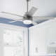 52" Aerodyne 5 - Blade Smart Standard Ceiling Fan with Lights and Remote
