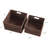 Storage Baskets For Organizing, Decorative Round Paper Rope Woven Baskets For Storage With Carrying Handles, Set Of 2