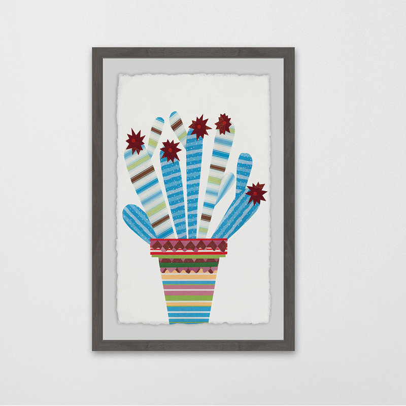 Cheerful Succulent I - Graphic Art, 46cm H x 30cm W