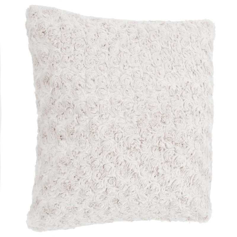 Lottie Square Cushion, White