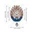 Creative Peacock-shape Wall Clock