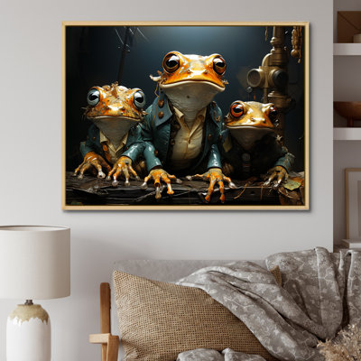 Grenouille, monarchie - impression
