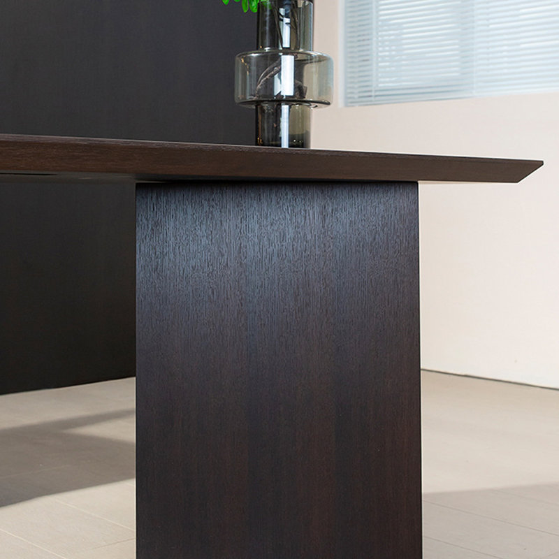 Bureau minimaliste moderne, H 29,53 po x l 86,61 po x P 31,5 po