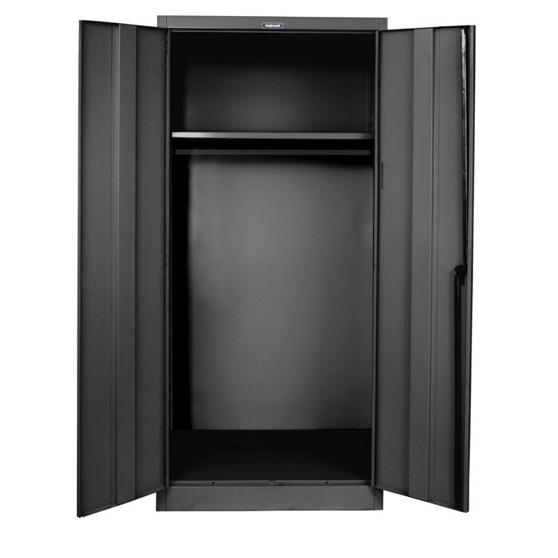 400 Series Wardrobe Cabinet, Black