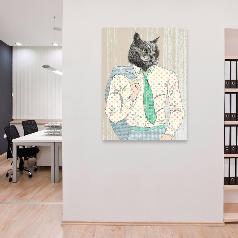 Bon Vivant 1 Piece Wrapped Canvas Wall Art, 100cm H x 70cm W x 4cm D