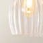 3 - Light Brushed Brass Pendant