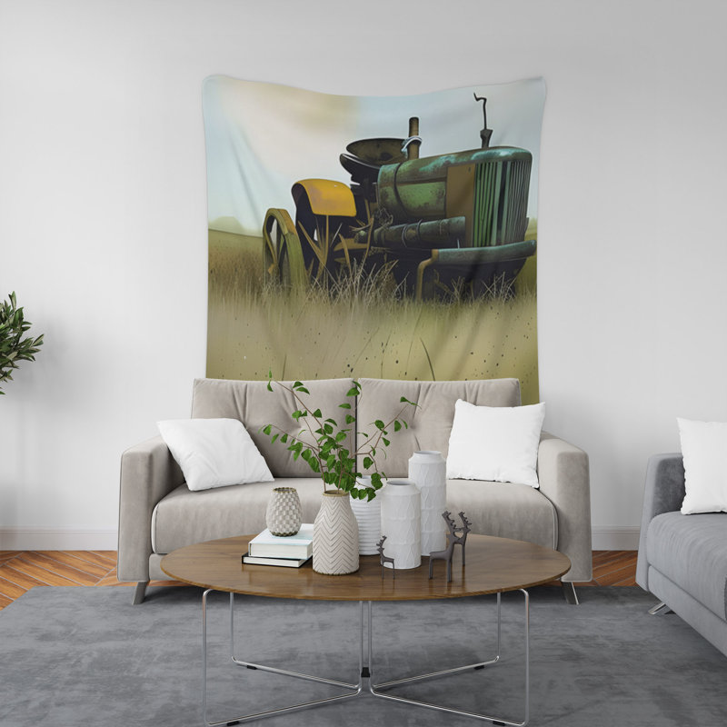 Tapisserie murale, H 60 po x l 51 po