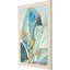 Feuille turquoise I