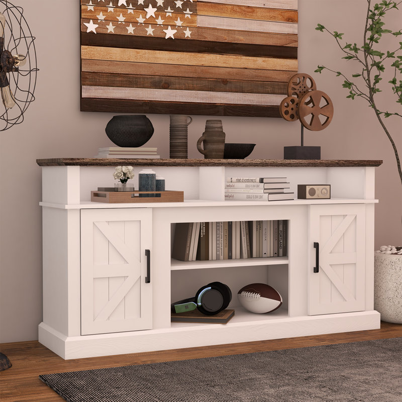 TV Stand For Tvs Up To 65", White