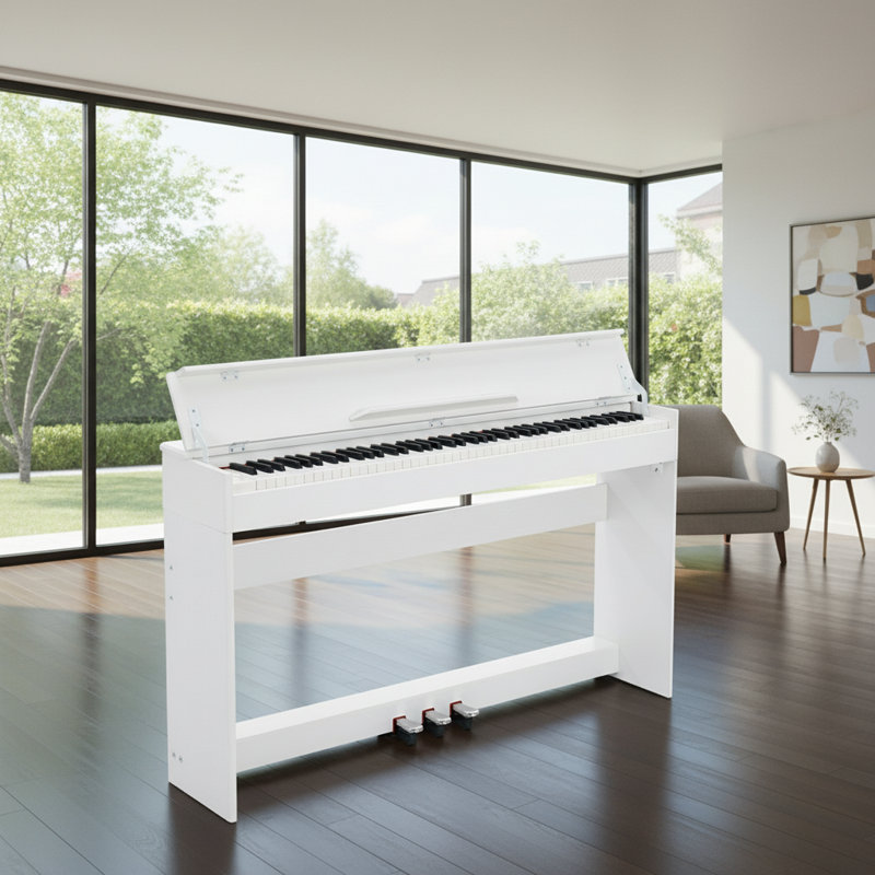 Playing Musical Instruments , White