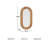 Joshlynn Solid Wood Oval Wall Mirror
