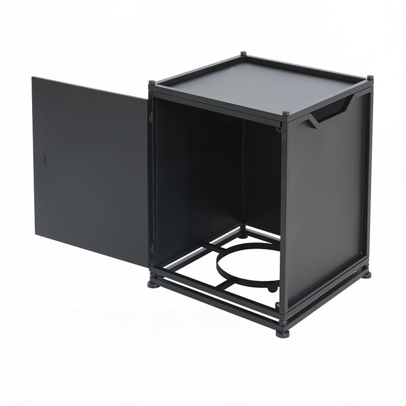 Outdoor Metal Tank Holder Side Table
