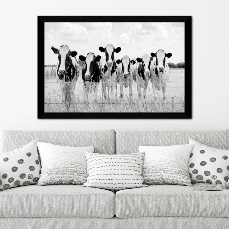 «Pâturages» par Lars Van de Goor - photographie, H 21,5 po x l 27,5 po x P 0,75 po, Cadre noir