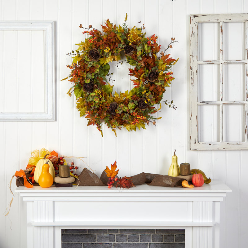 Faux 32'' Wreath