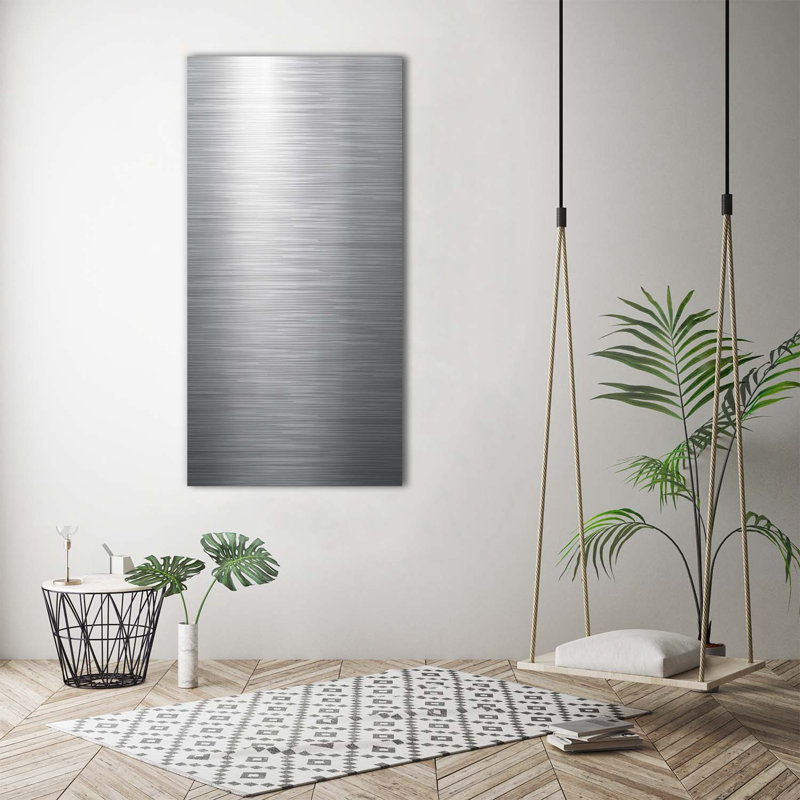Metal Background - Wrapped Canvas Print