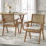 Baywood Cane Arm Chair (Set Of 2)