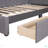 Upholstered Daybed With 2 Storage Drawers Sofa Bed Frame No Box Spring Needed, Linen Fabric-344443551