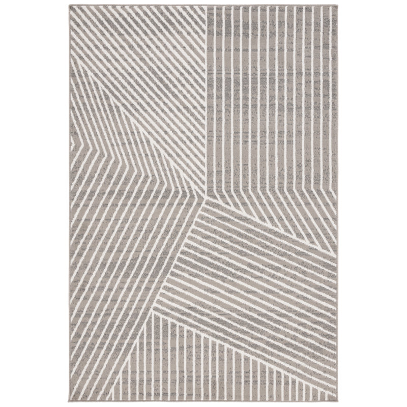 Ibrahima Performance Geometric Rug, Rectangle 4'5" x 6'5"