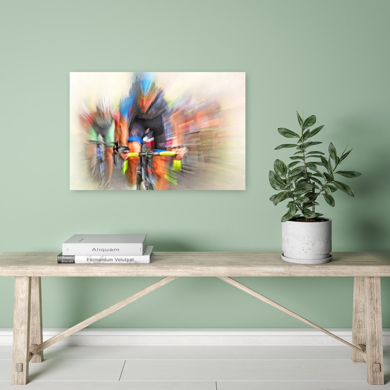 Attack Contemporary Wall Art Print, 16" H x 24" W