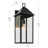 22" 1-Light Outdoor Wall Light with Clear Glass-115680848