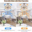 20'' Ceiling Fan with Light Kit