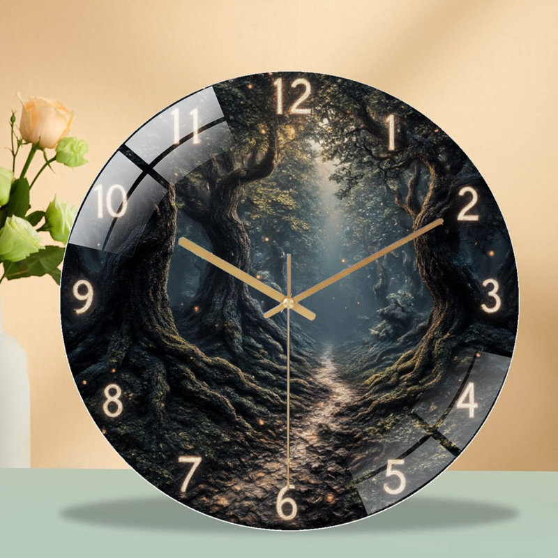 Horloge murale Enchanted Forest