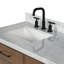 Meuble-lavabo double en bois massif de 66 po avec plateau en marbre de Carrare de 1,5 po Thornaby-1047605995-1042761708