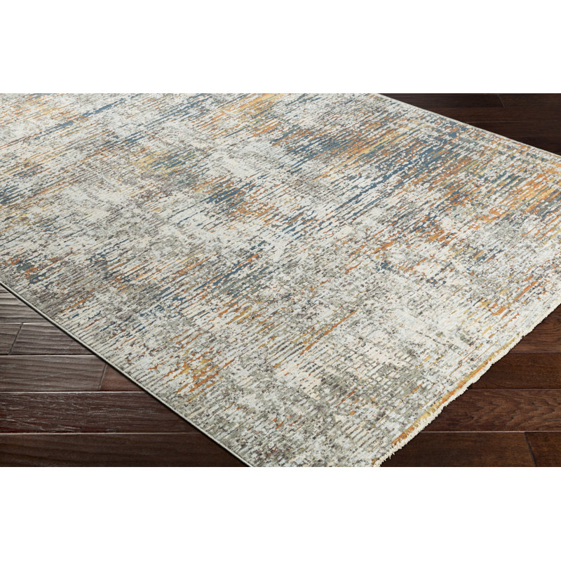 Mckeel Abstract Indoor Rug, Rectangle 2' x 3'3"