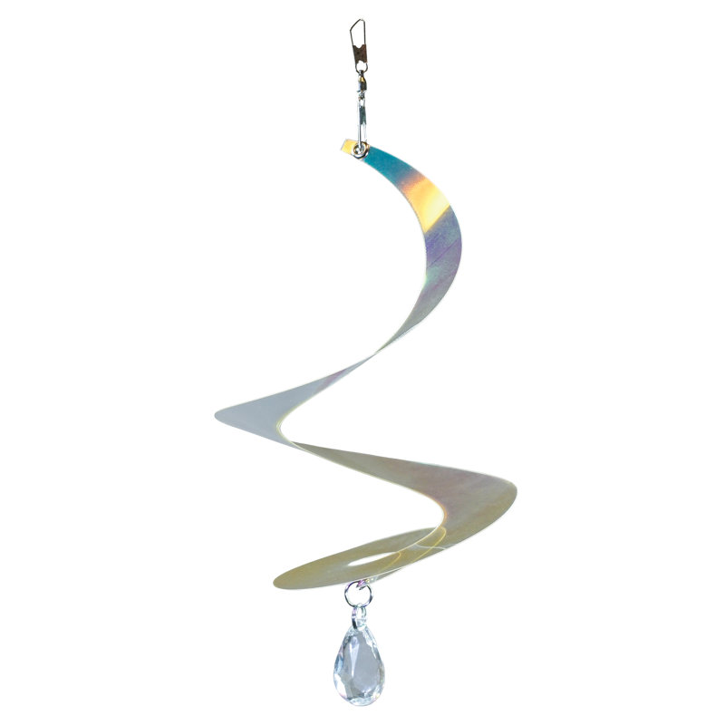 Iridescent Tear Drop Curlie