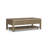 Drift Rectangular Coffee Table With Casters