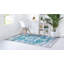 Tapis bleu abstrait Dota-917243532