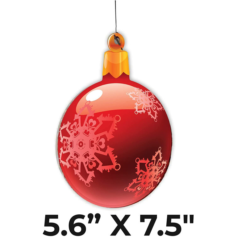 Outdoor hanging christmas ornaments set of 14 the holiday aisle clearance