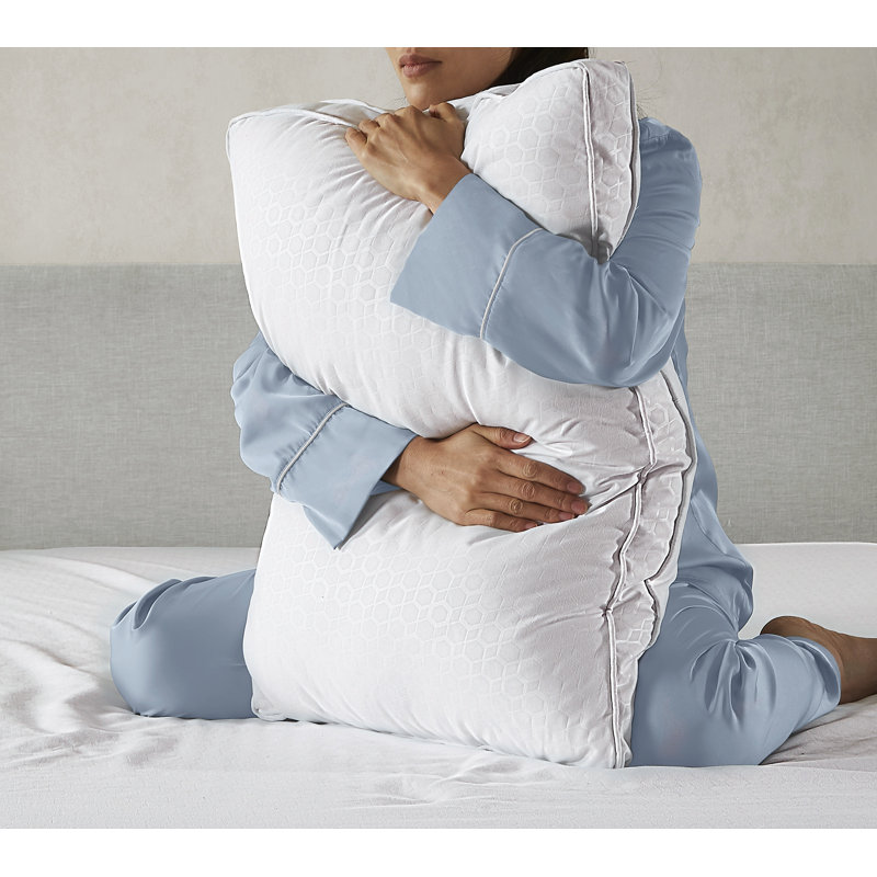 Oreiller très grand à soufflet en microfibre Sleep Advantage® de Nanobionic®, King