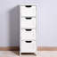 Chic White Bathroom Cabinet With Innovative Drawer Solutions For Efficient Storage Stylish Drawers - Transforms Home Decor