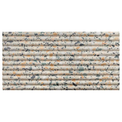 Terrazzo Italy Fluted 12x24 Honed Terrazzo Tile